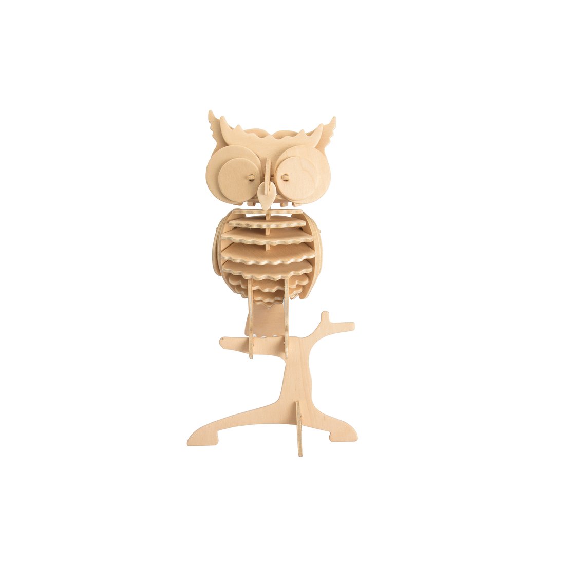 Bouwpakket 3D Houten Puzzel Owl