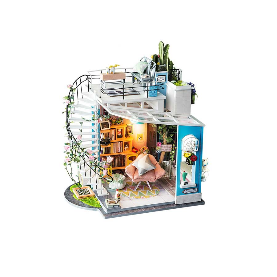 Bouwpakket Dollhouse Miniature Doras Loft