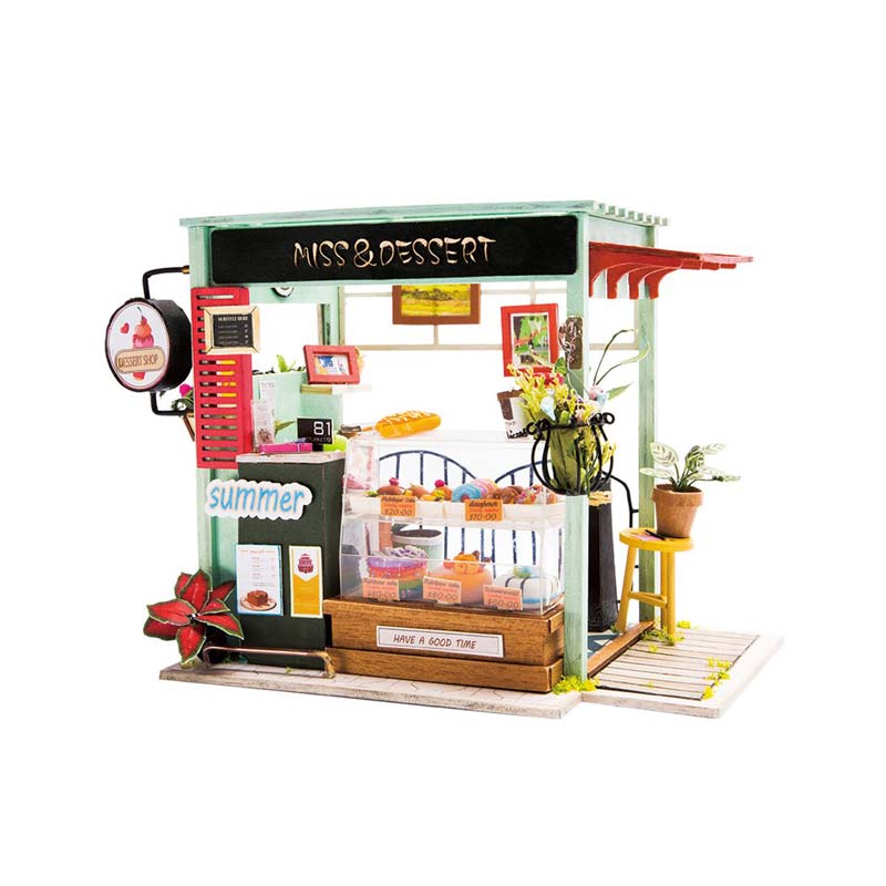 Bouwpakket Dollhouse Miniature Ice Cream Station