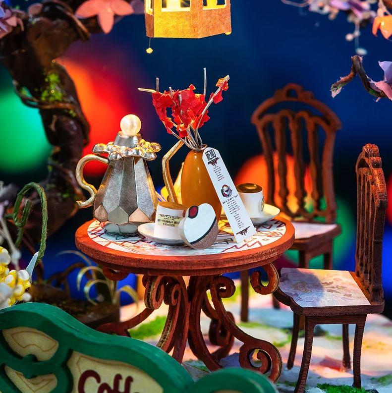 Bouwpakket Dollhouse Miniature Magical Cafe 5