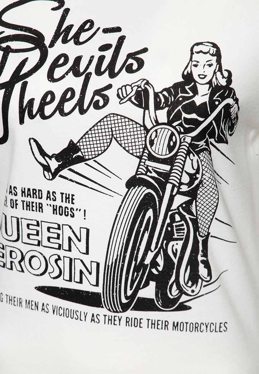 T Shirt She Devils on Wheels Queen Kerosin 1