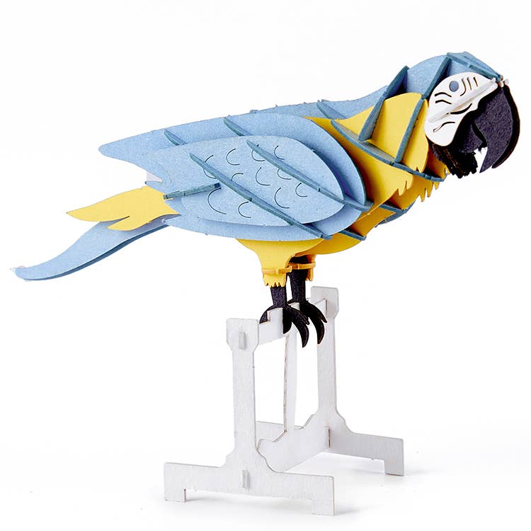 puzzel macaw papegaai