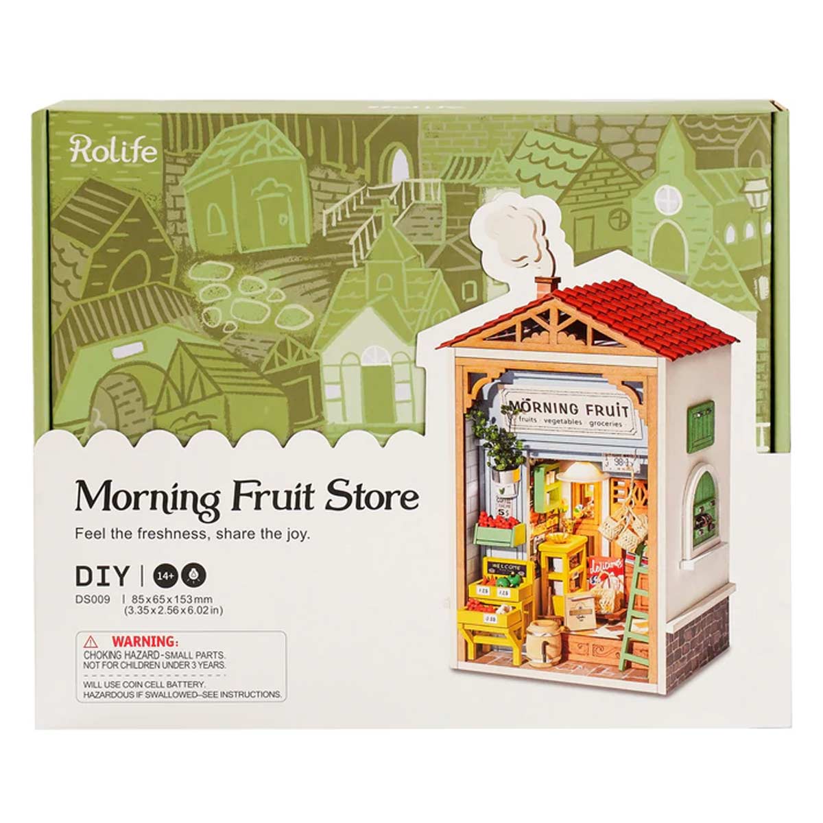 Bouwpakket Miniature House Kit Morning Fruit Shop 3