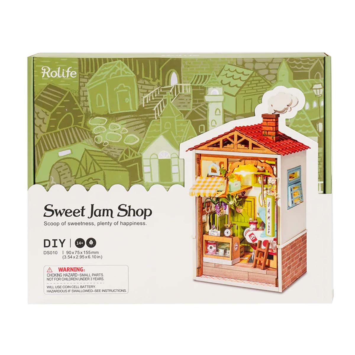 Bouwpakket Miniature House Kit Sweet Jam Shop