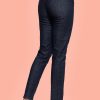 Western Pant Roses Dark Blue Wash Queen Kerosin 1
