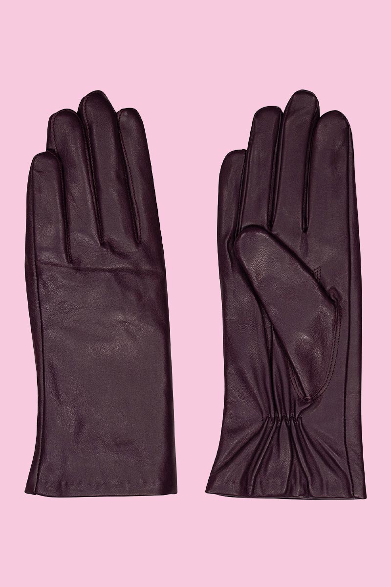 handschoen gloves zilch bourgondy