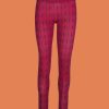 Tight Trouser Cable Fuchsia Lalamour 1