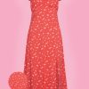 Dress Cap Sleeve Peaches Small True Red Zilch