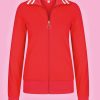 sporty jacket rood tante betsy