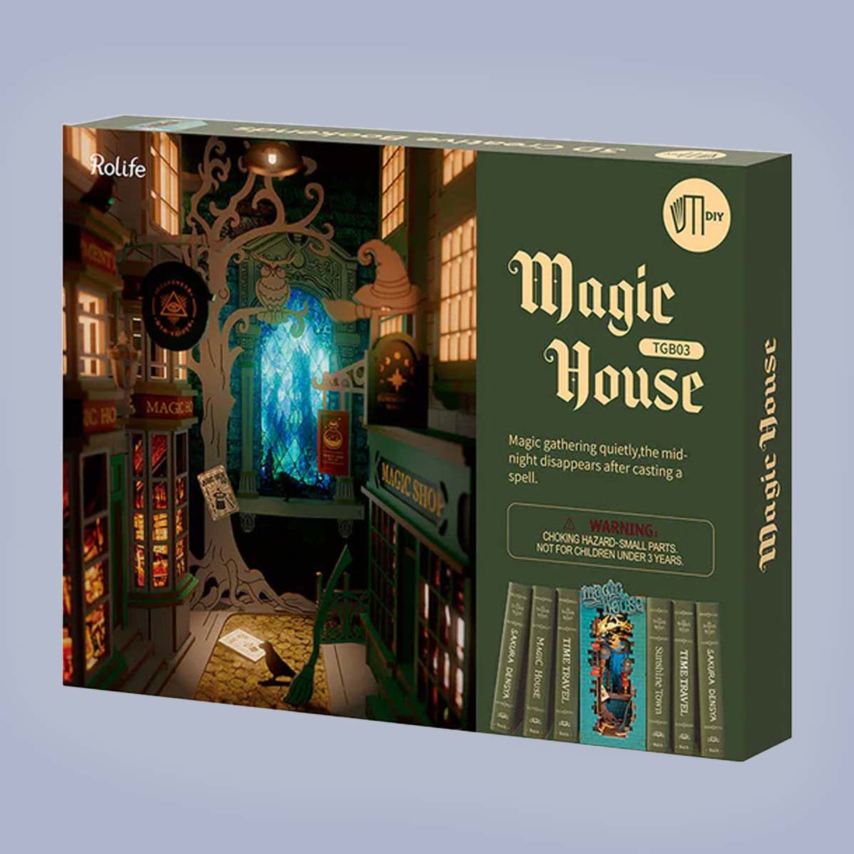 Boekensteun Magic House Bouwpakket 9