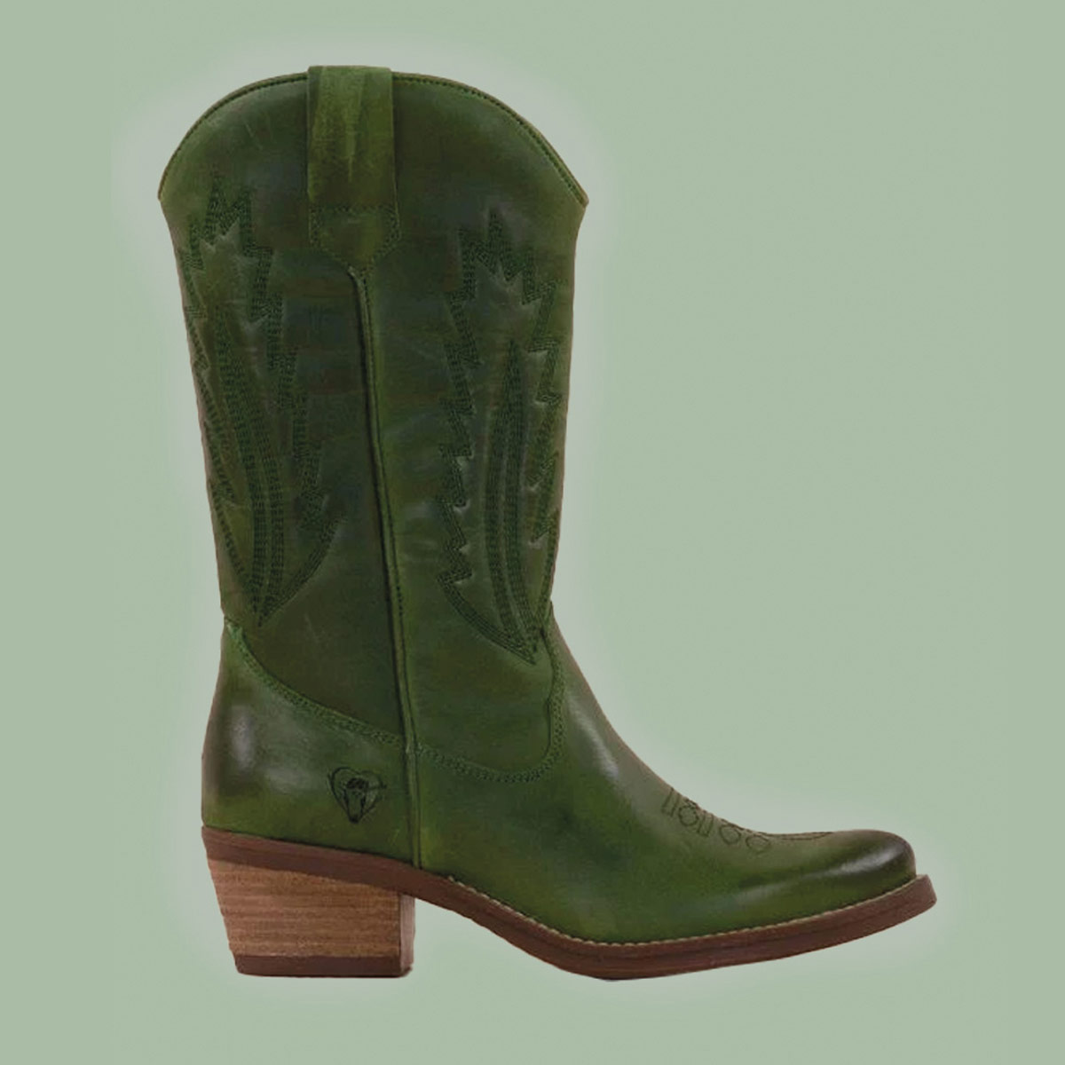 la pintura boots groen green hawa 1
