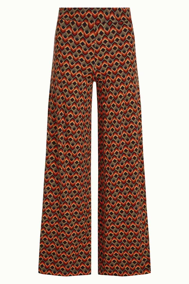 Border Palazzo Pants Quentin King Louie 1
