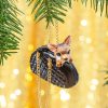 Kerstbal Chihuahua in a Handbag