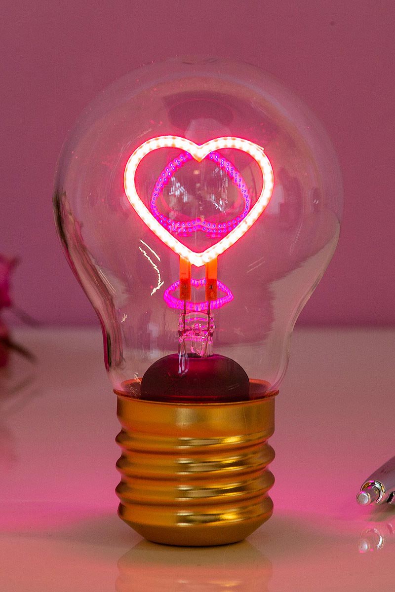 Lightbulb Heart 1