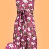 Milly Dress Magnolia Plum LaLamour 2