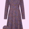 Dress Cross Flowerbed Blue Zilch 2