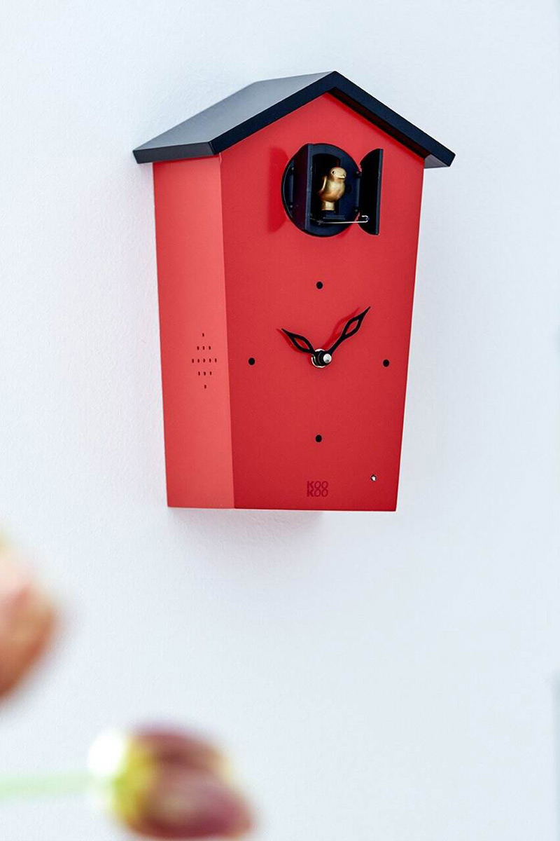 Koekoeksklok Vogels Rood