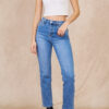 straight jeans blue