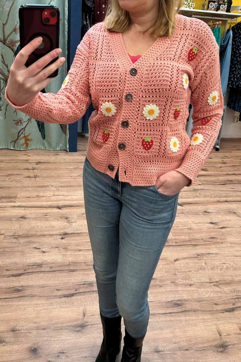 Strawberry Cardigan - Afbeelding 3
